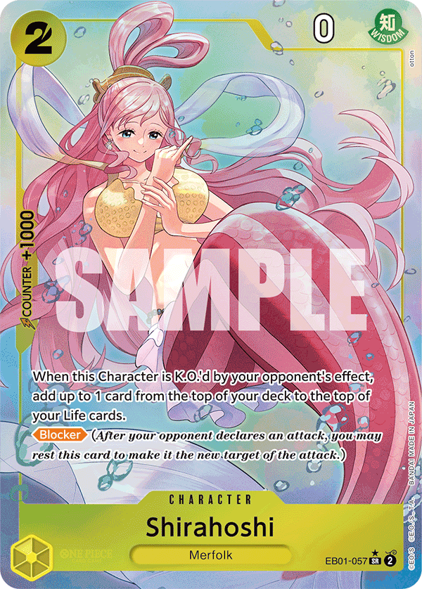 Shirahoshi (EB01-057) (Alternate Art)