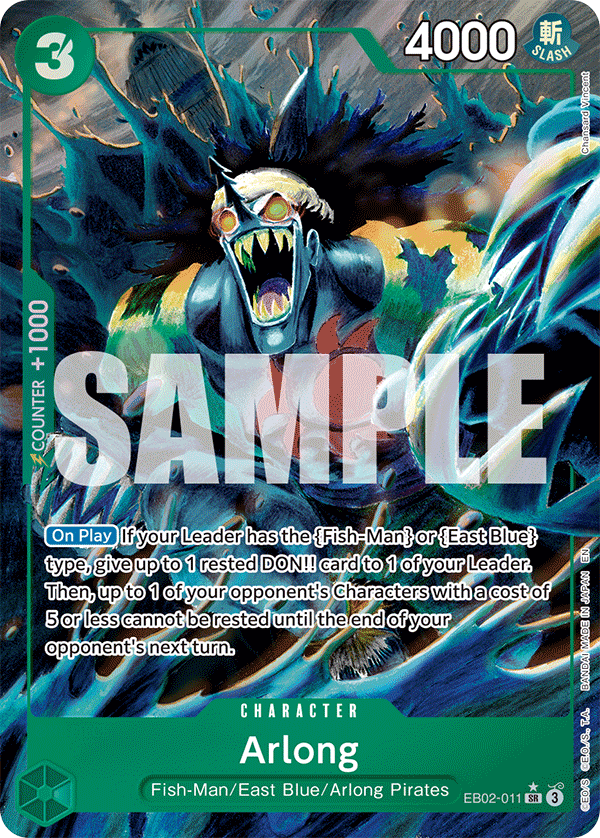Arlong (EB02-011) (Alternate Art)