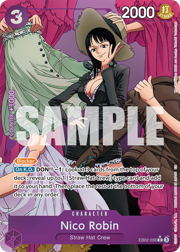 Nico Robin (EB02-036) (Alternate Art)