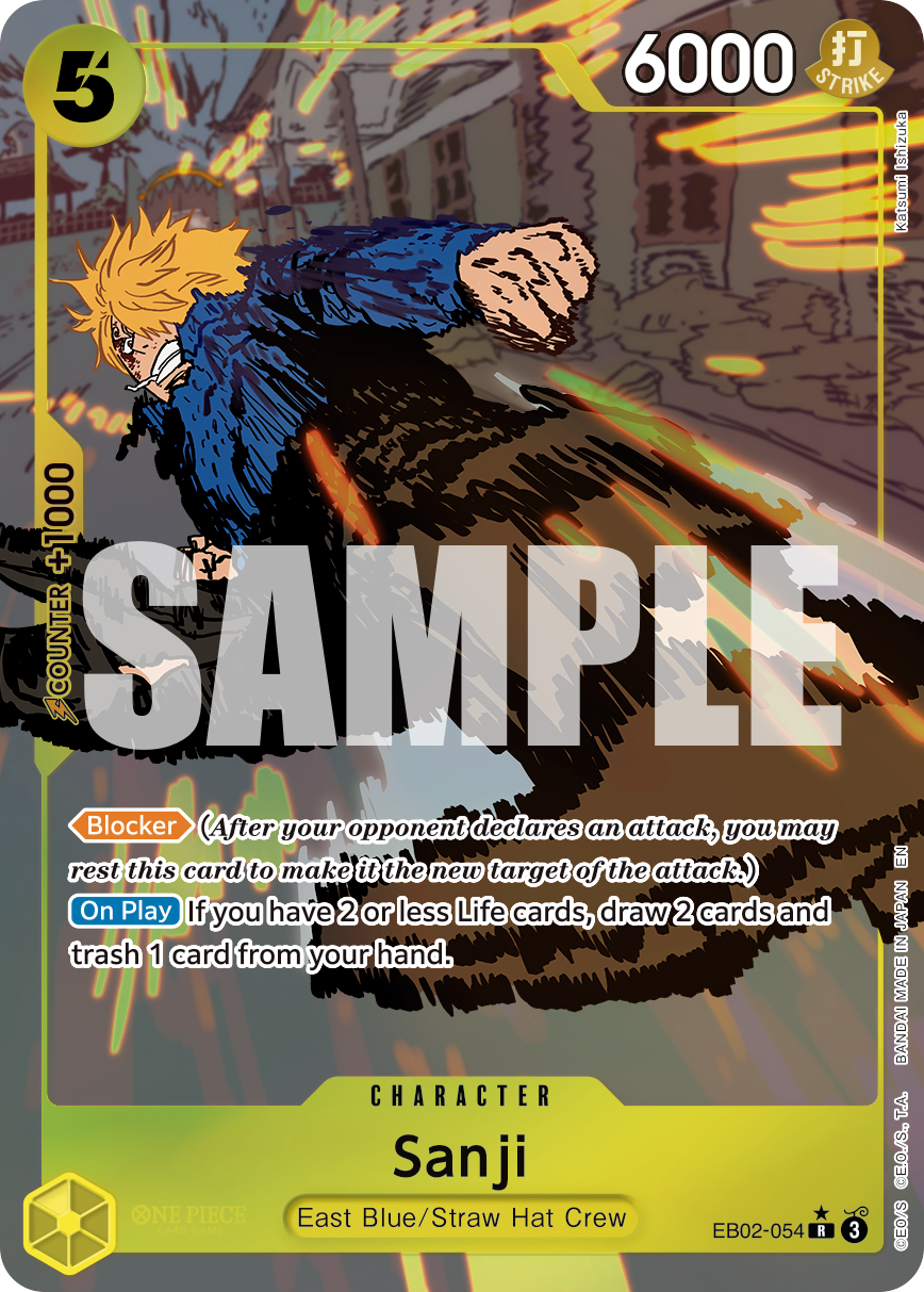 Sanji (EB02-054) (Alternate Art)