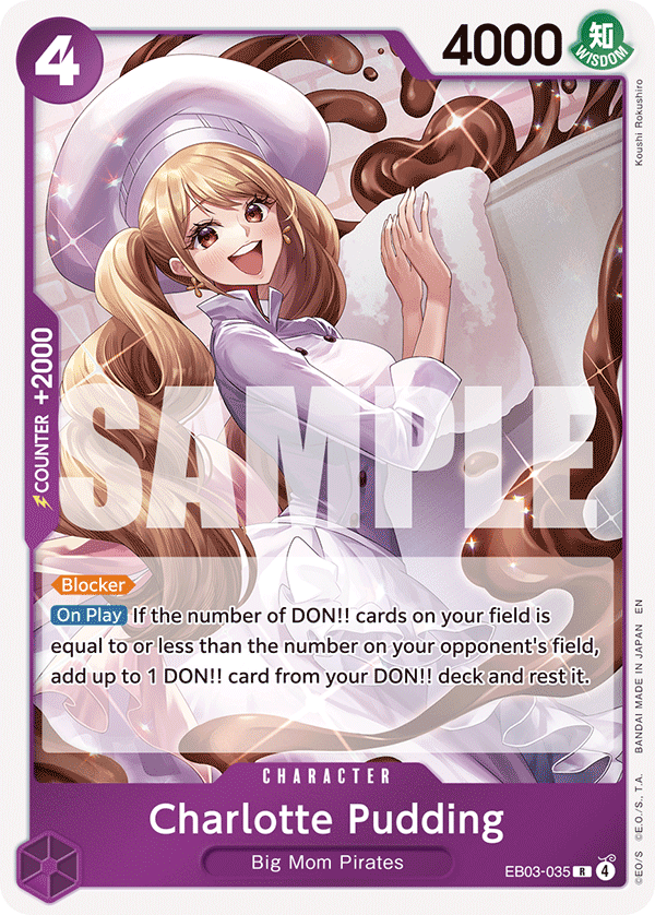 Charlotte Pudding (EB03-035)