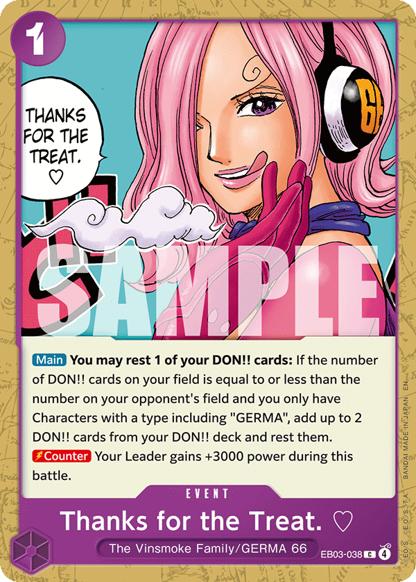 Thanks for the Treat. (EB03-038)