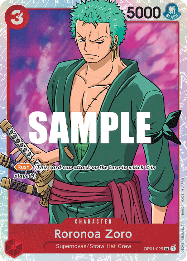Roronoa Zoro (OP01-025)