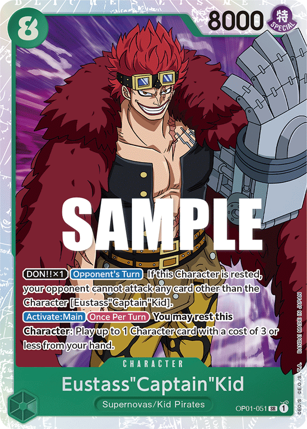 Eustass"Captain"Kid (OP01-051)