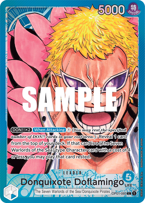 Donquixote Doflamingo (OP01-060) (Parallel)