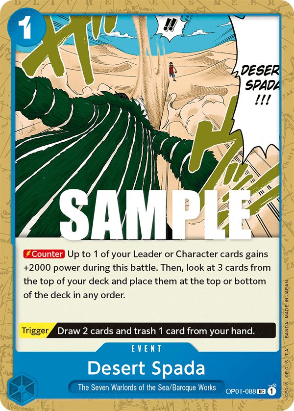 Desert Spada (OP01-088)