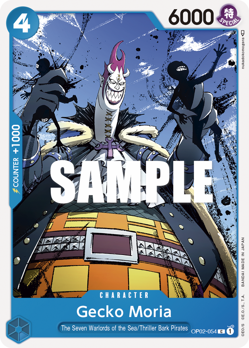 Gecko Moria (OP02-054)