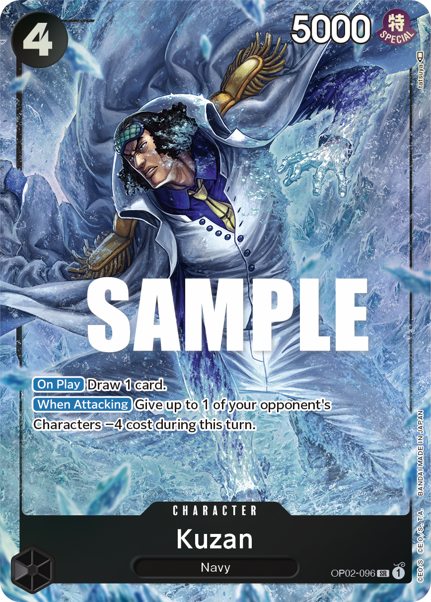 Kuzan (OP02-096) (Alternate Art)