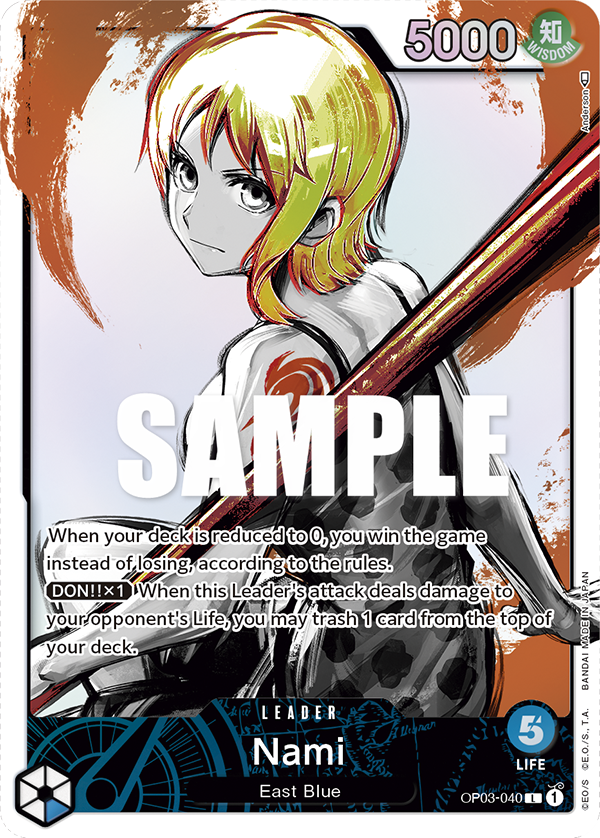 Nami (OP03-040) (Alternate Art)