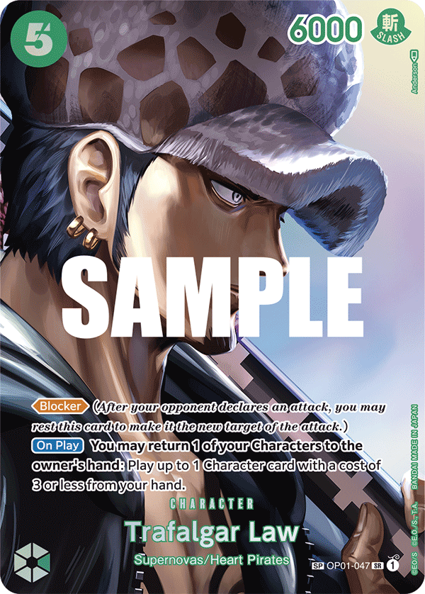 Trafalgar Law (OP01-047) (Special Card)