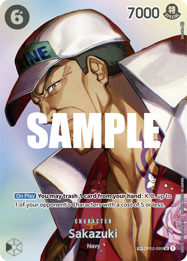 Sakazuki (OP02-099) (Special Card)