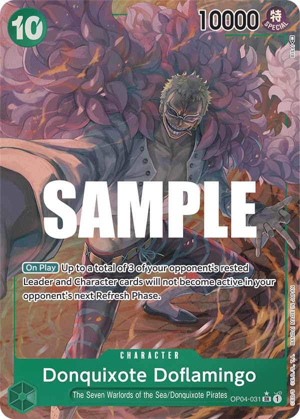 Donquixote Doflamingo (OP04-031) (Alternate Art)
