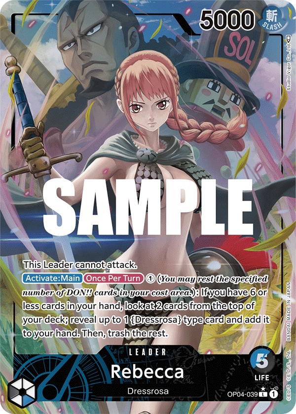 Rebecca (OP04-039) (Alternate Art)