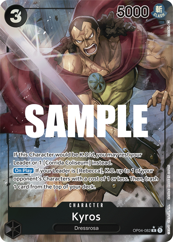 Kyros (OP04-082) (Alternate Art)