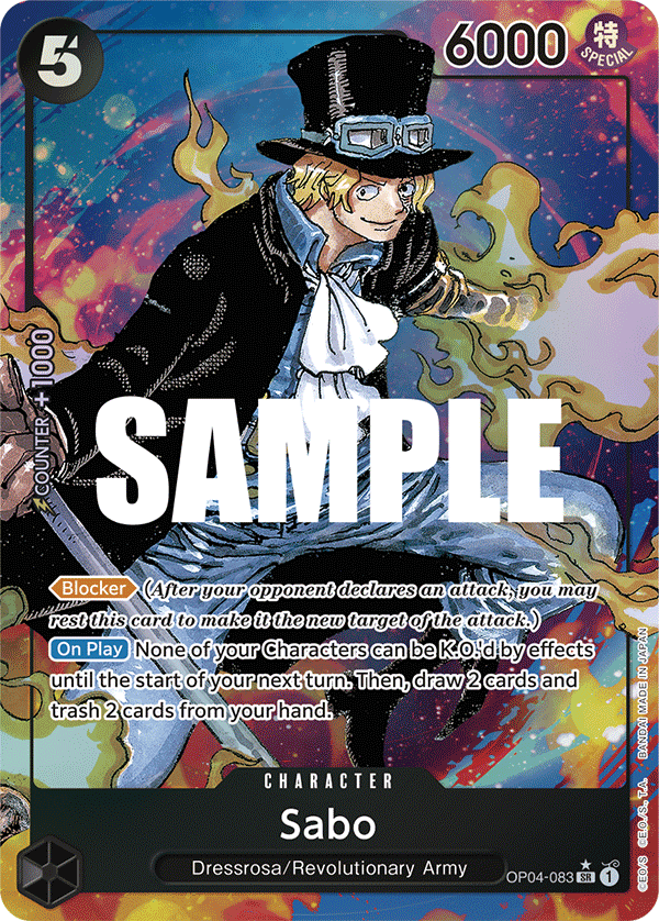 Sabo (OP04-083) (Alternate Art)