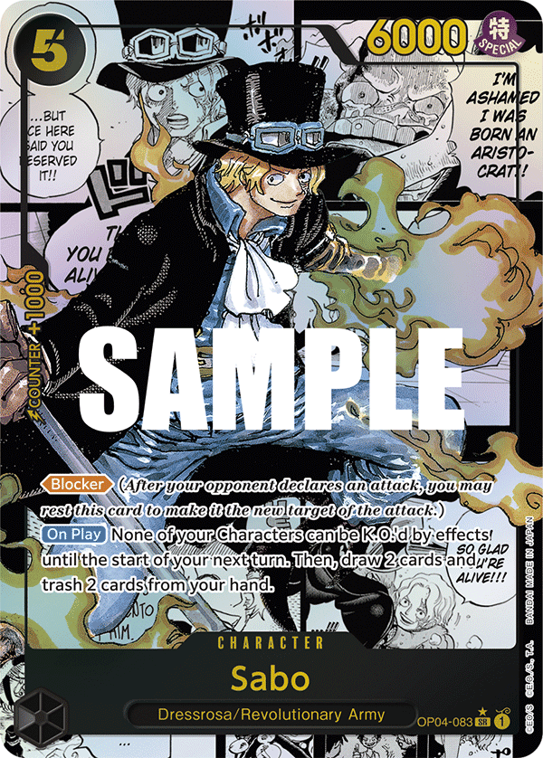Sabo (OP04-083) (Manga Alternate Art)