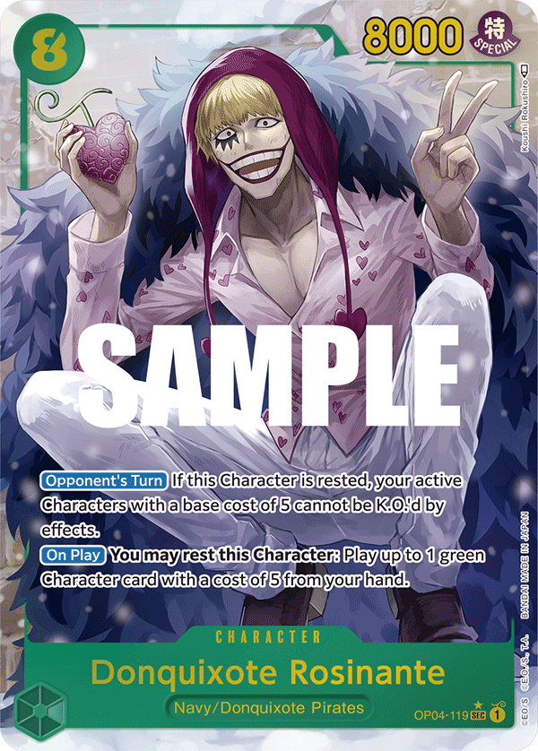 Donquixote Rosinante (OP04-119) (Alternate Art)