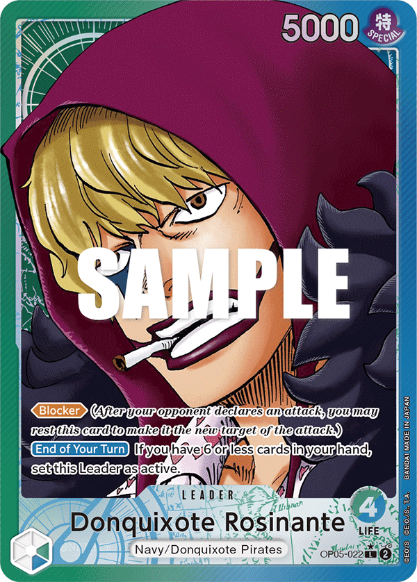 Donquixote Rosinante (OP05-022) (Alternate Art)