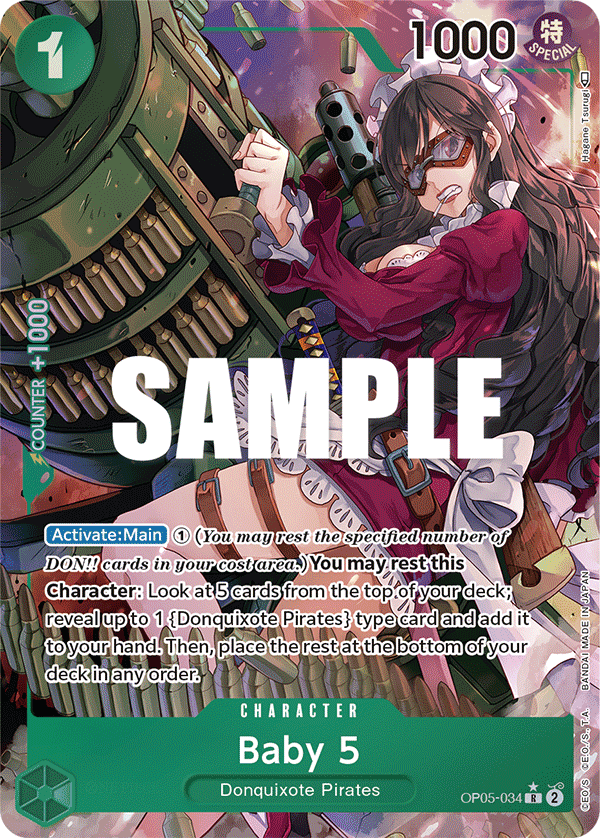 Baby 5 (OP05-034) (Alternate Art)