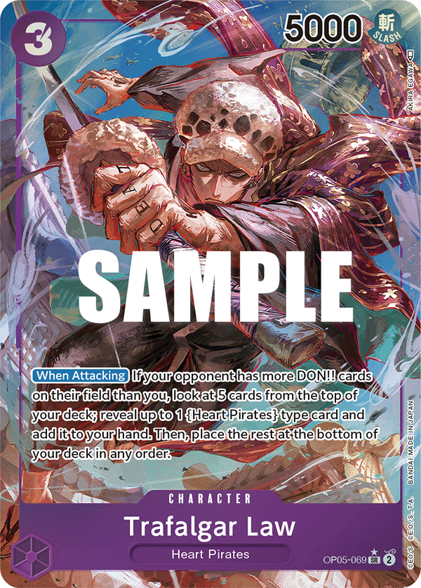 Trafalgar Law (OP05-069) (Alternate Art)