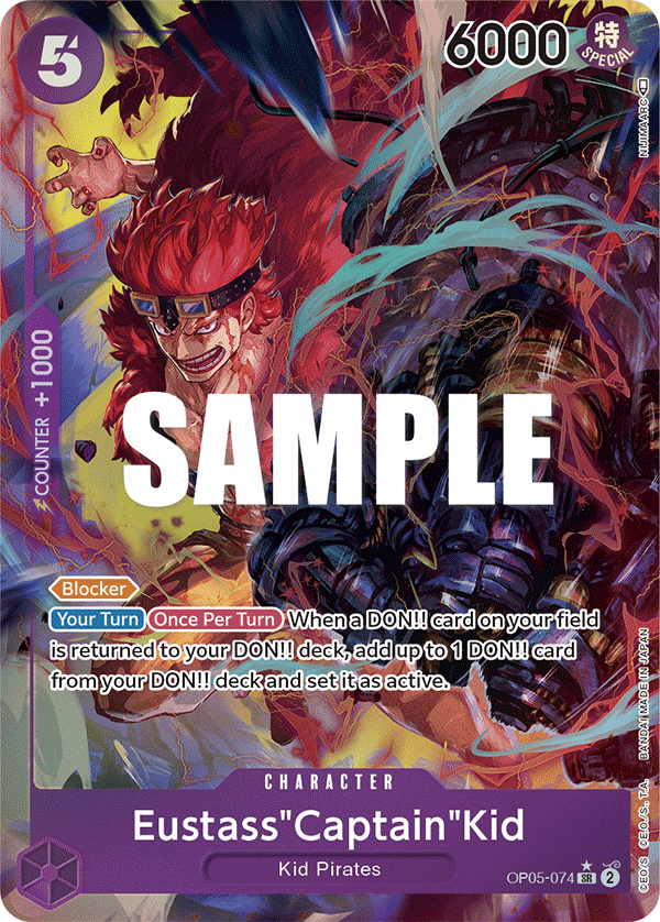 Eustass"Captain"Kid (OP05-074) (Alternate Art)