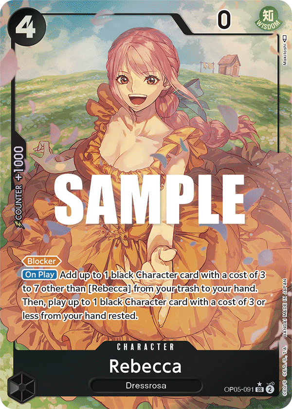 Rebecca (OP05-091) (Alternate Art)