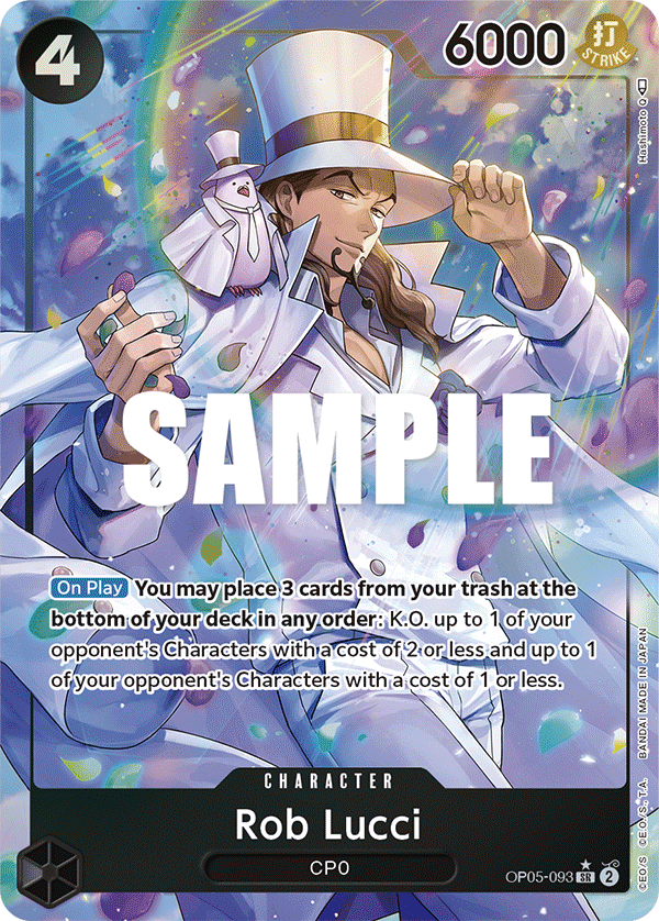 Rob Lucci (OP05-093) (Alternate Art)