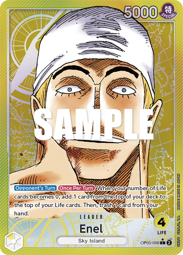 Enel (OP05-098) (Alternate Art)