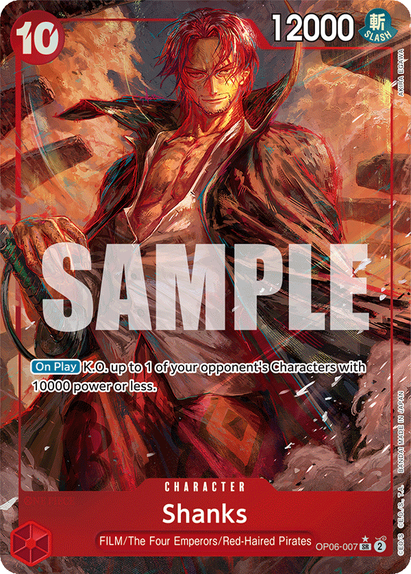 Shanks (OP06-007) (Alternate Art)