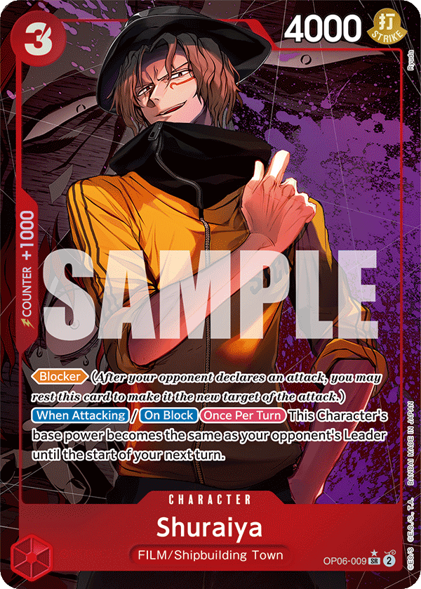 Shuraiya (OP06-009) (Alternate Art)