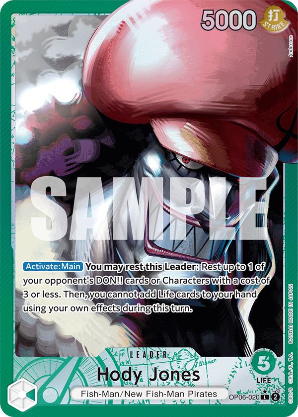 Hody Jones (OP06-020) (Alternate Art)