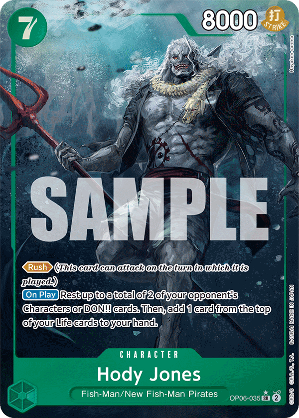 Hody Jones (OP06-035) (Alternate Art)