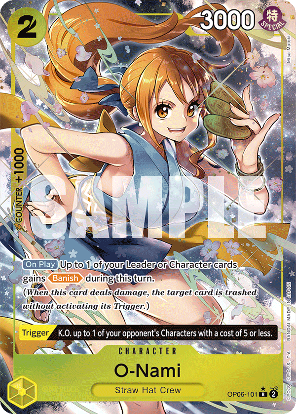 O-Nami (OP06-101) (Alternate Art)