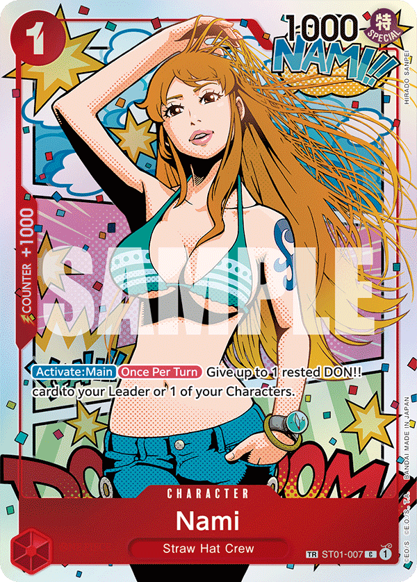 Nami (TR) (ST01-007) (Parallel / Alternate Art)