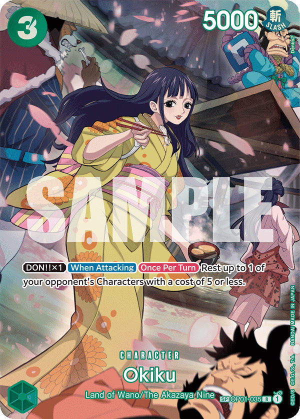 Okiku (OP01-035) (Special Card)