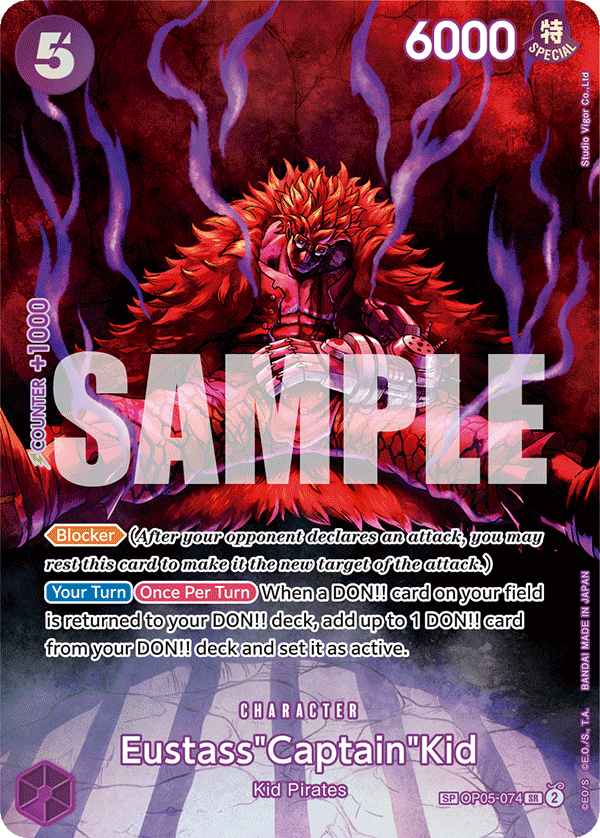 Eustass"Captain"Kid (OP05-074) (Special Card)