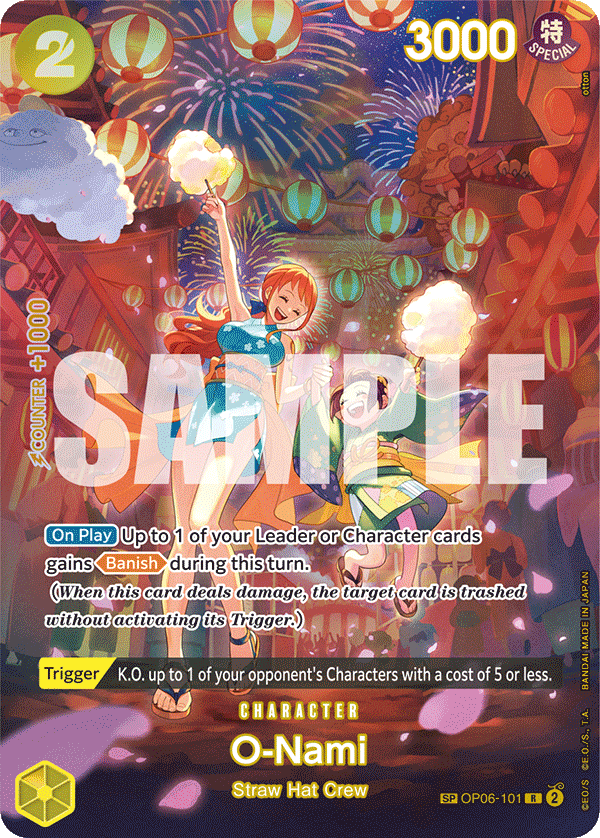 O-Nami (OP06-101) (Special Card)
