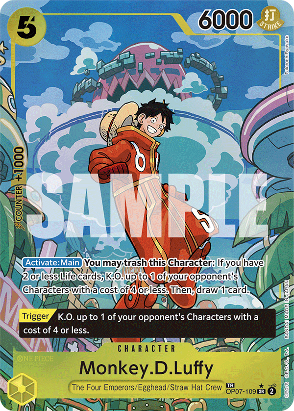 Monkey.D.Luffy (OP07-109) (Special Card)