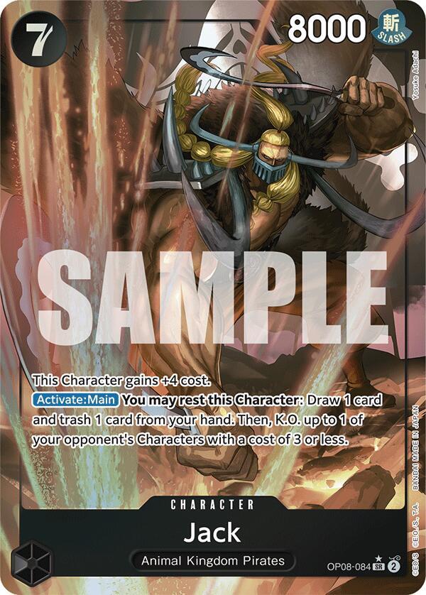 Jack - Two Legends (OP08) (OP08-084) (Parallel)