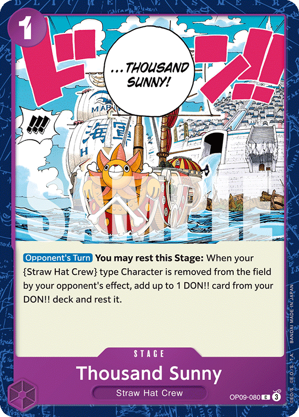 Thousand Sunny (OP09-080)