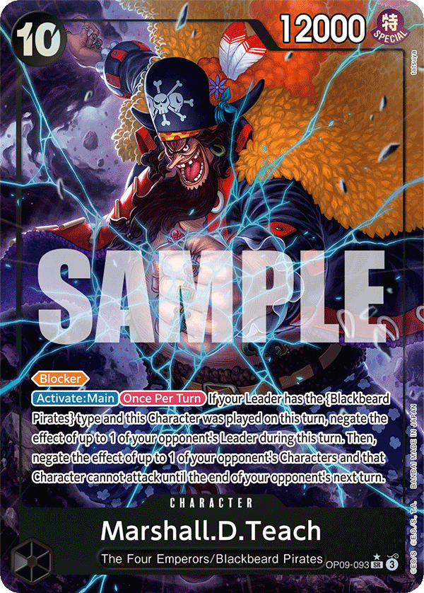 Marshall.D.Teach (OP09-093) (Alternate Art)