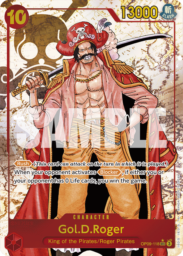 Gol.D.Roger (OP09-118) (Alternate Art)