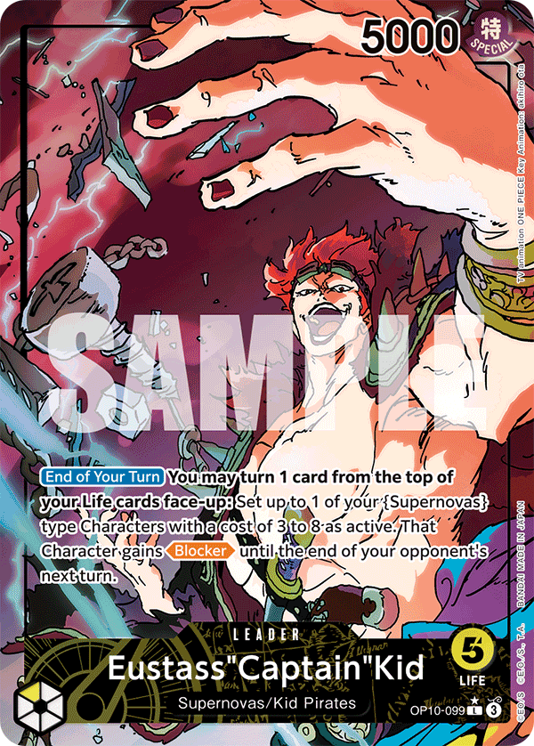 Eustass"Captain"Kid (OP10-099) (Parallel)