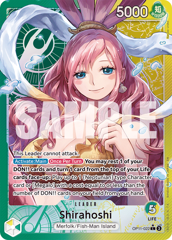 Shirahoshi (OP11-022) (Alternate Art)