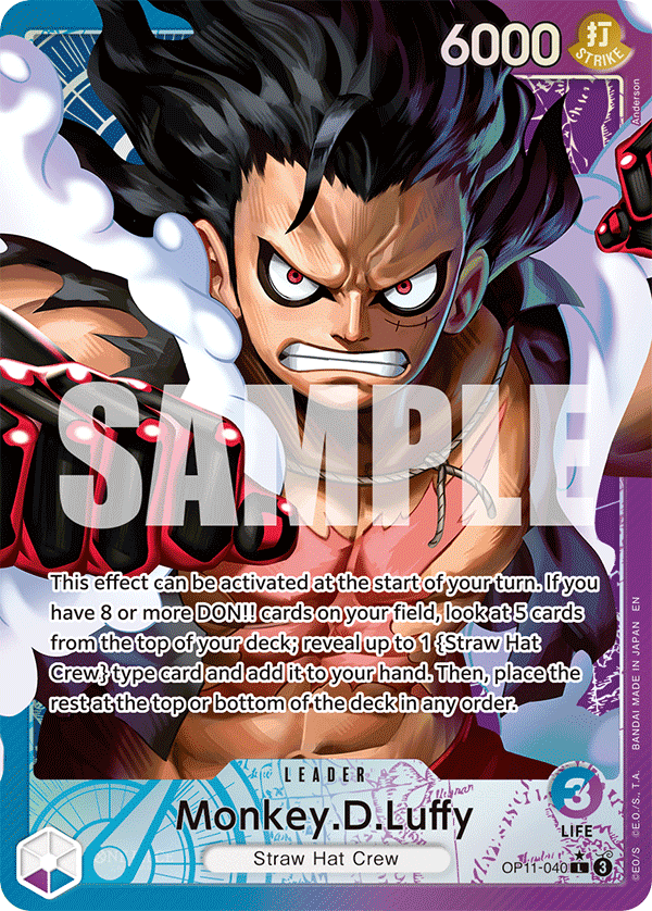 Monkey.D.Luffy (OP11-040) (Alternate Art)