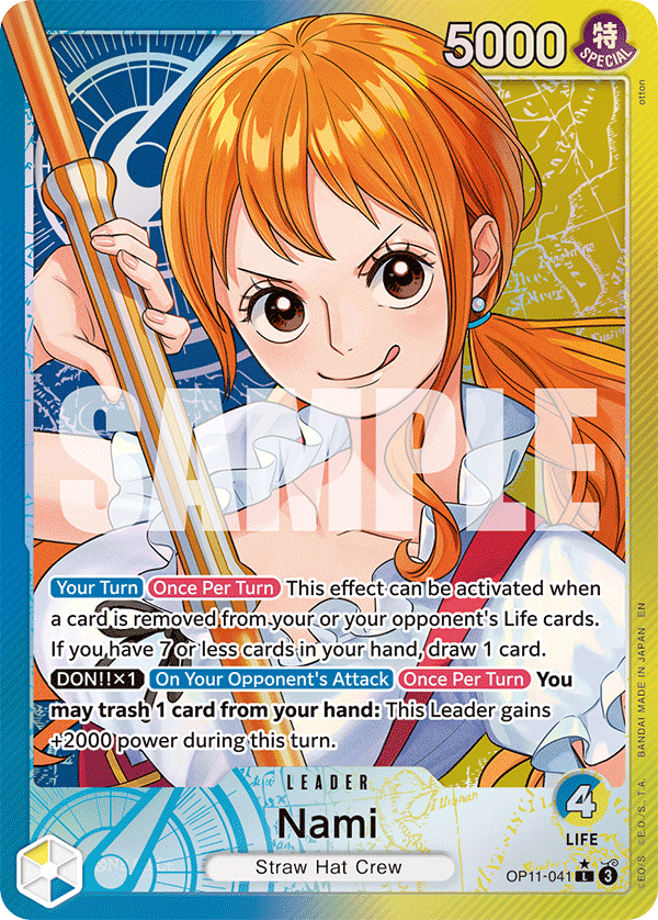 Nami (OP11-041) (Alternate Art)