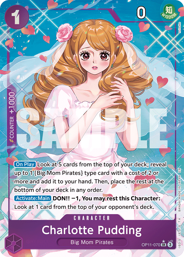 Charlotte Pudding (OP11-070) (Alternate Art)