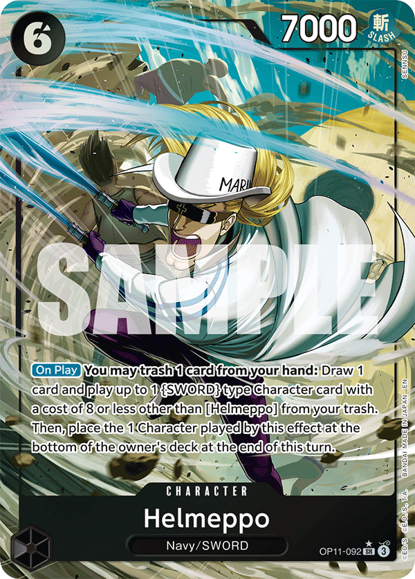 Helmeppo (OP11-092) (Alternate Art)