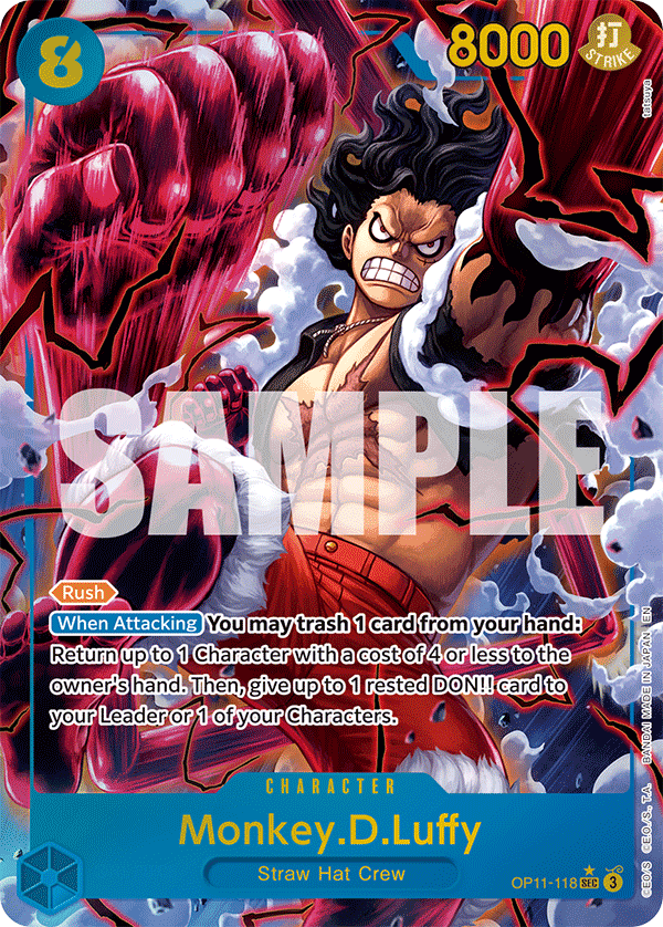 Monkey.D.Luffy (OP11-118) (Alternate Art)