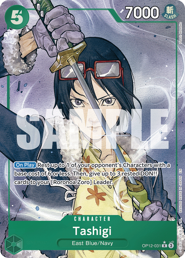 Tashigi (OP12-031) (Alternate Art)